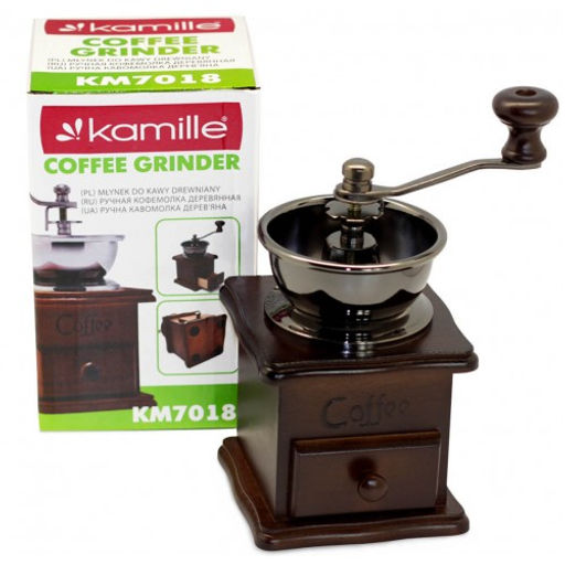 Кофемолка ручная KAMILLE KM-7018