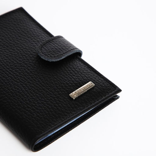 Обложка для автодокументов TEXTURA, цвет чёрный  фото 3