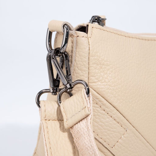 Сумка кросс-боди на молнии, наружный карман, цвет бежевый - Simaland фото 5