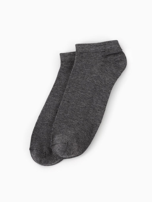 Носки женские MINAKU, набор 5 пар, размер 37-40 (23-25 см), цвет розовый, бежевый, серый