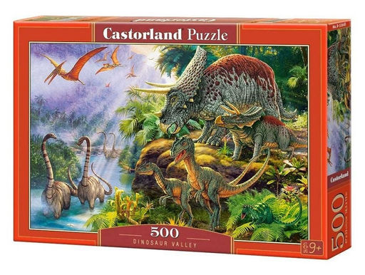 Castorland. Пазл 500 арт.B-53643 "Долина динозавров"
