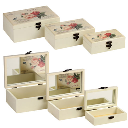 Шкатулка 3 штуки набор / HL203 /уп 20/ - Галеонтрейд фото 2