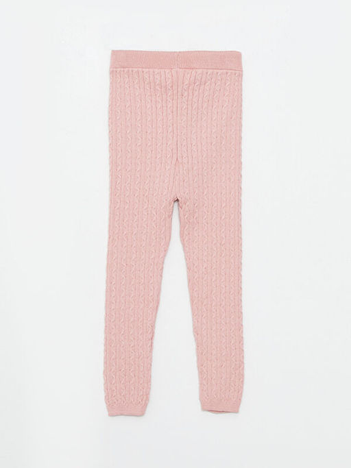 Beli Lastikli Kendinden Desenli K?z Bebek Tayt - Waikiki фото 2