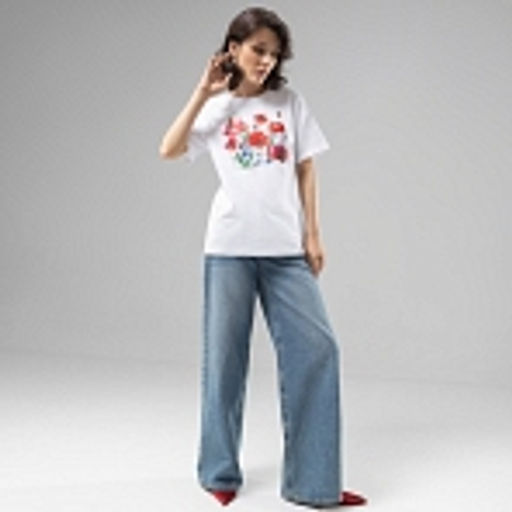 Футболка прямого кроя Великолепна уже утром - Charutti фото 30