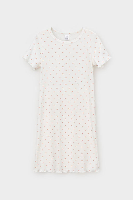 К 1180/24/сердечки на сахаре сорочка для дев