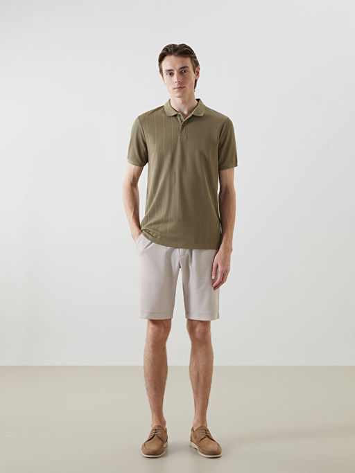 Polo Yaka K?sa Kollu Erkek Ti??rt