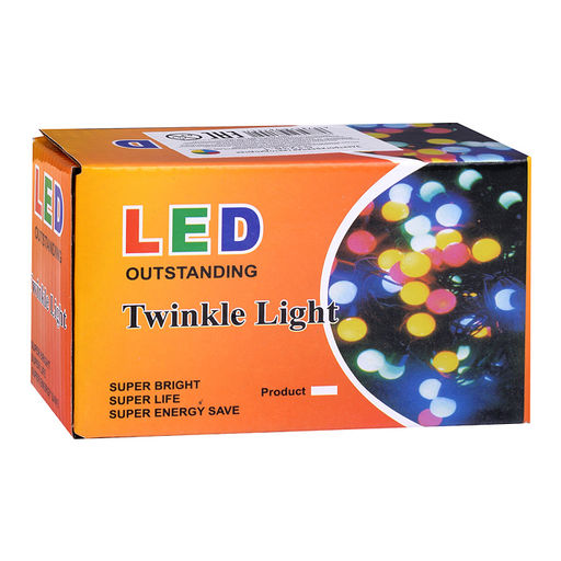 Электрогирлянда 9м, 100 ламп, синий