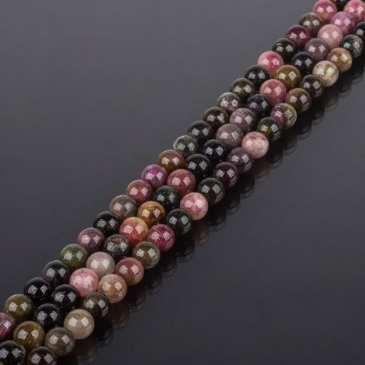 Бусины для рукоделия из Турмалина микс