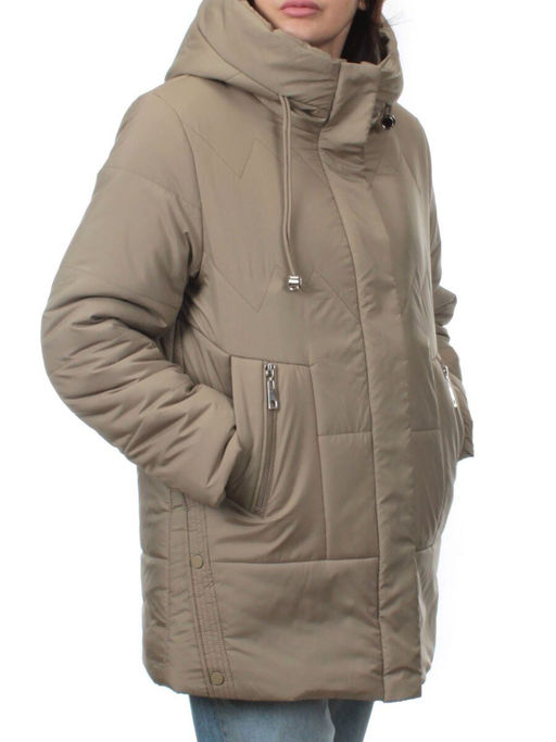 957 KHAKI Куртка зимняя женская (верблюжья шерсть)