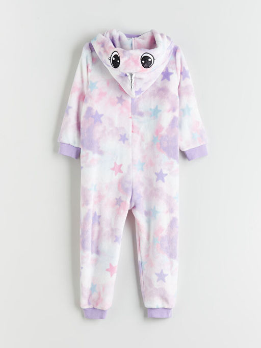 Kap??onlu Pel?? K?z ?ocuk Uyku Tulumu