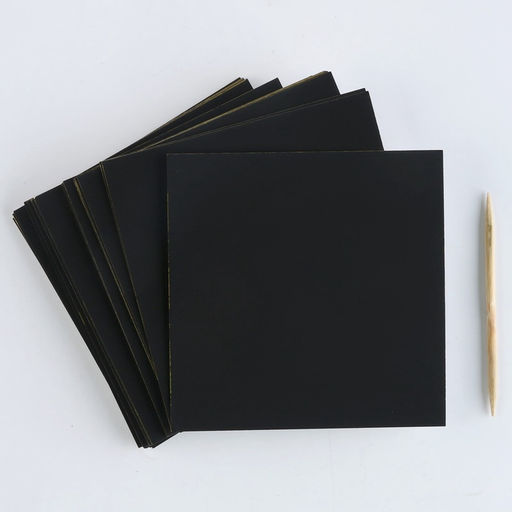 Гравюра Мир аниме с цветным эффектом, 100 шт, 8 х 8 см - Школа талантов фото 4