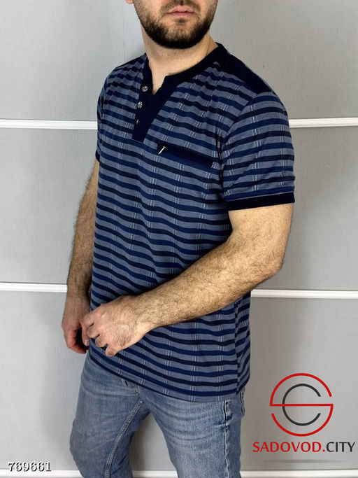 Футболка мужская в полоску