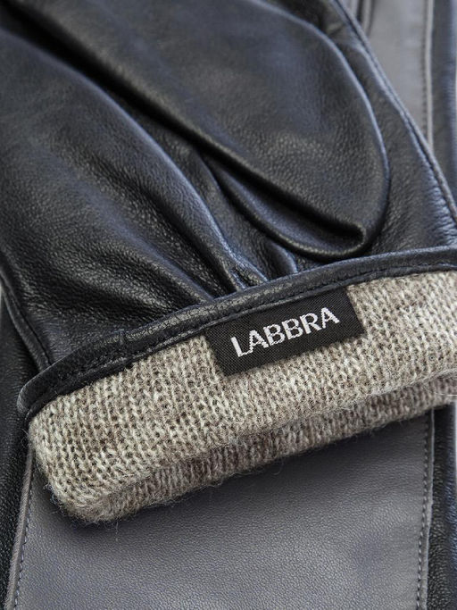 Перчатки жен п/ш LB-0641 black/d.grey - Labbra фото 4