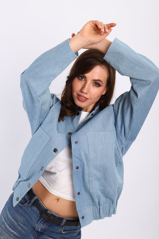 Женский бомбер 31953 - Натали фото 16