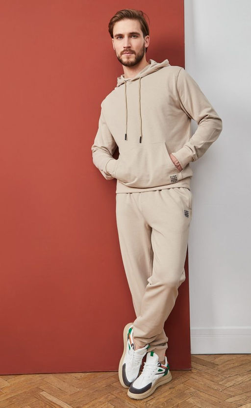 Брюки спорт F1110821 beige - Fine joyce фото 2