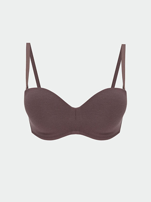 Balenli Dolgusuz D?z Straplez S?tyen