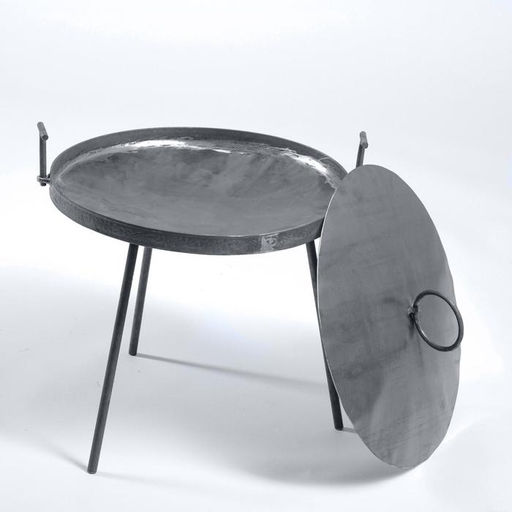 Сковорода садж сковорода Костер диаметр 45см, толщина стали 2 мм, 40 х 49 х 3 см - Simaland фото 3