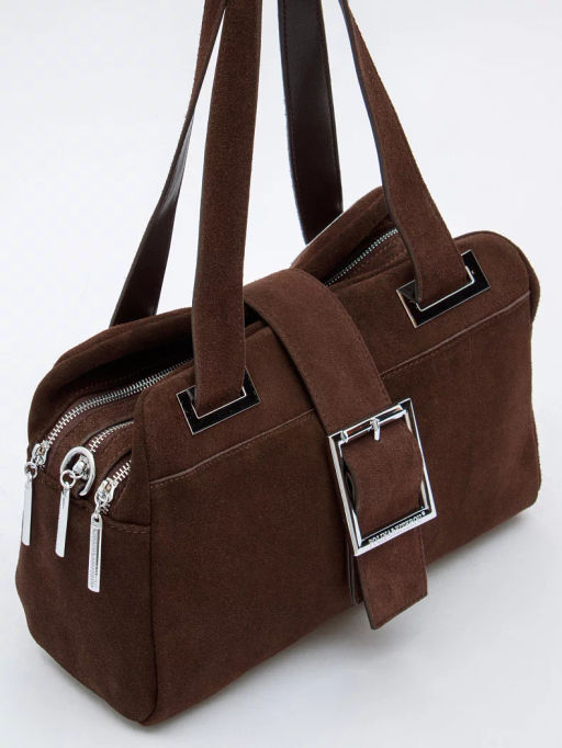 Сумка 0873CF coffee Polina&Eiterou