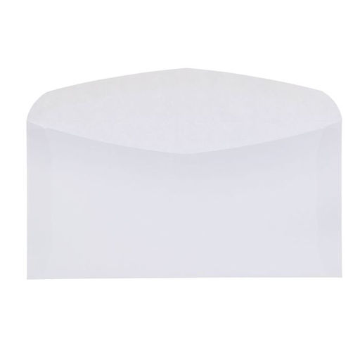 Цена за 100 шт. Конверт почтовый E65 110×220 мм, без подсказа, без окна, клей, 80 г/м²