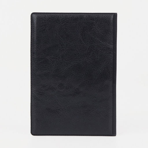 Обложка для автодокументов, с тиснением, чёрная