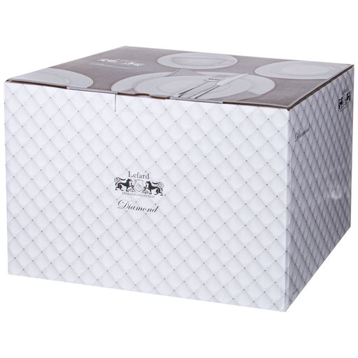 СЕРВИЗ СТОЛОВЫЙ LEFARD ДИАМАНД ГОЛД НА 6 ПЕР. 23 ПР.  фото 2