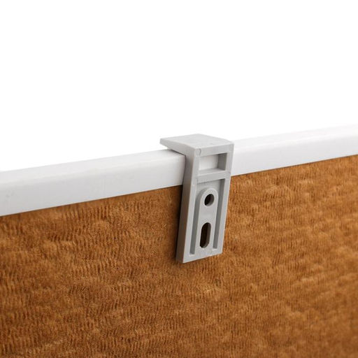 Доска пробковая 60×90 см, Calligrata, в ПВХ рамке белого цвета