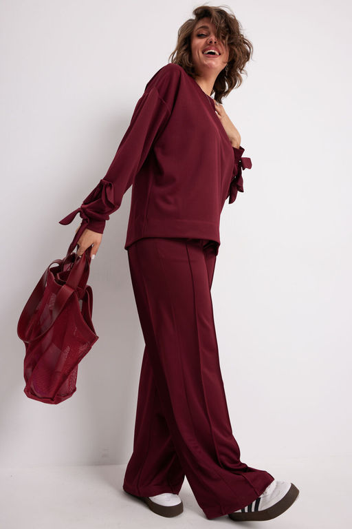 Свитшот BegiModa 4139 вишня  фото 8