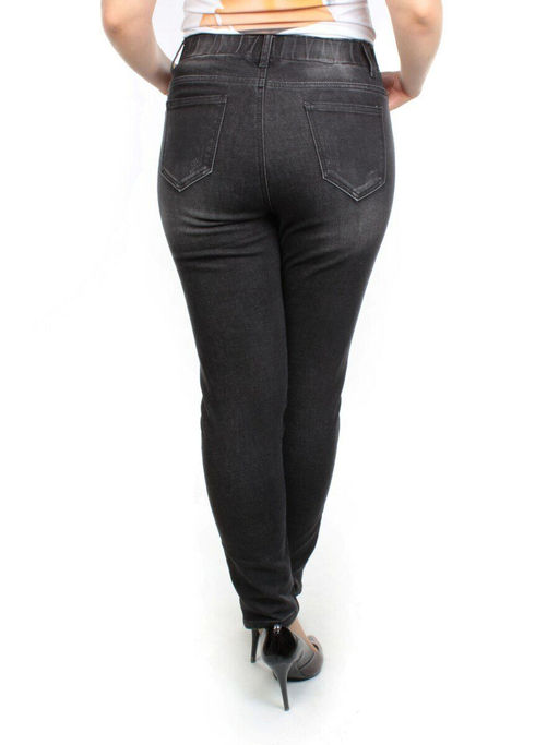 L0321 DARK GREY Джеггинсы женские BC
