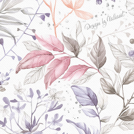 Короб стеллажный с откидной стенкой, с крышкой, 50*35*25 см, BOTANIC LILAC, шт - Valiant фото 5