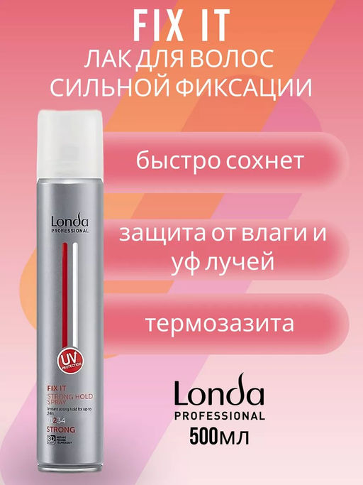 Лак сильной фиксации Finish FIX IT, 500мл Londastyle - Londa professional фото 3