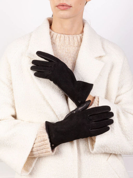 Перчатки женские 100% ш IS9902 black - Eleganzza фото 9