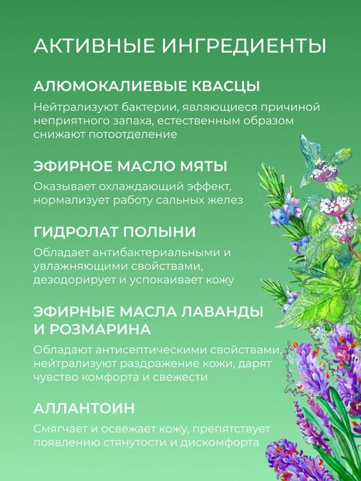 Дезодорант Мятный - Siberina фото 3