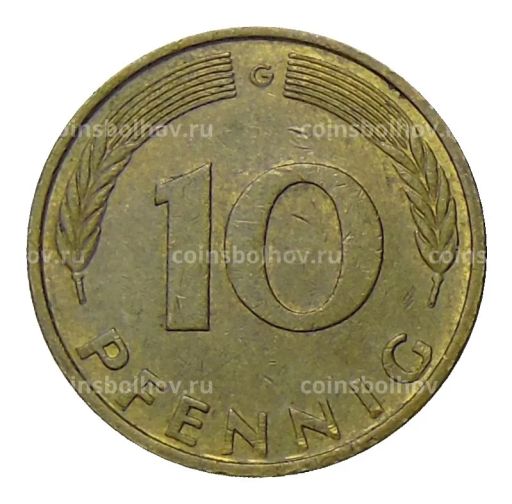 10 пфеннигов 1982 года G Германия