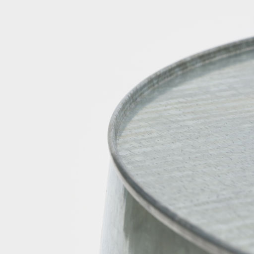 Таз для бани, круглый, оцинкованная сталь, 38 л