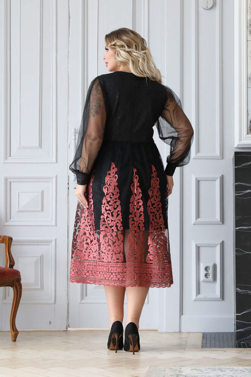 Платье П5-3705/9 - Wisell фото 10