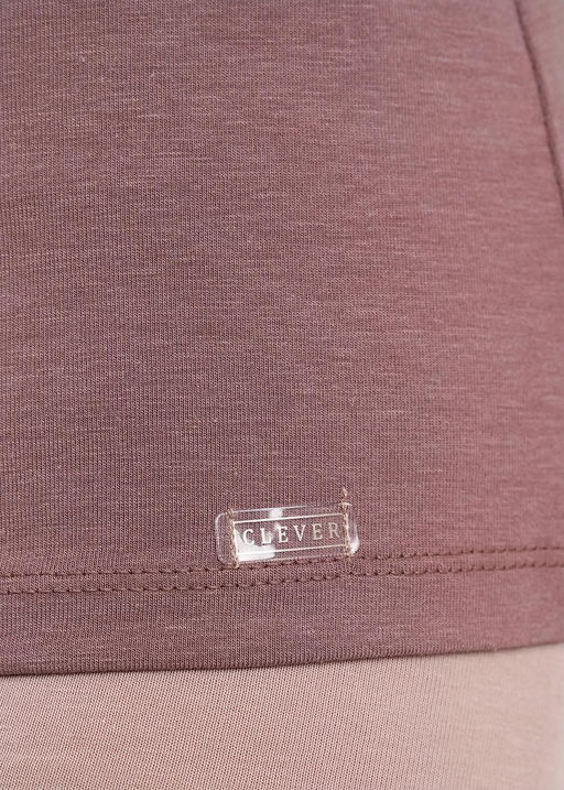 CLE LF650/1 Футболка жен. Новая ЧБ база св.коричневый - Clever wear фото 3