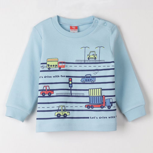 CRB wear/CSNB 62669-43 Джемпер для мальчика, голубой/Ex.Cherubino фото 5