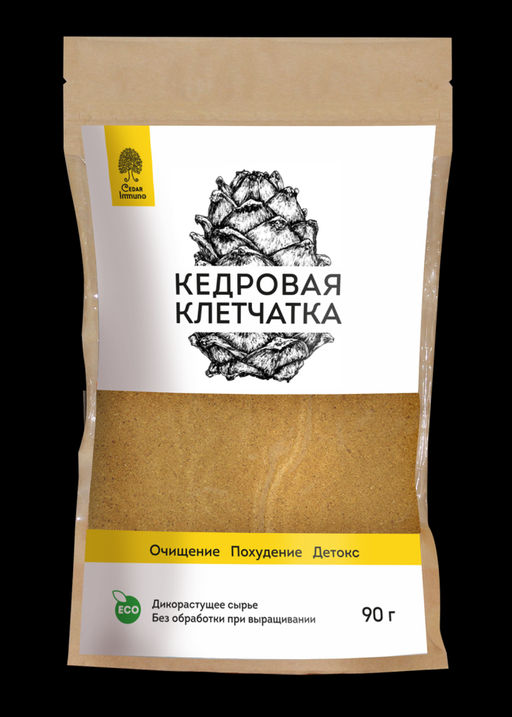 Кедровая клетчатка Cedar Immuno, 90 г - Сибирский кедр фото 13