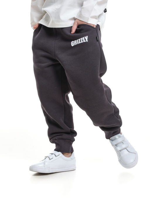 Брюки для мальчика штаны спортивные 22-7682 темный графит - Mini maxi фото 14
