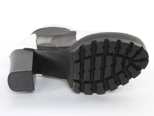 03-PDD166-2 WHITE Полуботинки женские (натуральная кожа) - No name фото 16