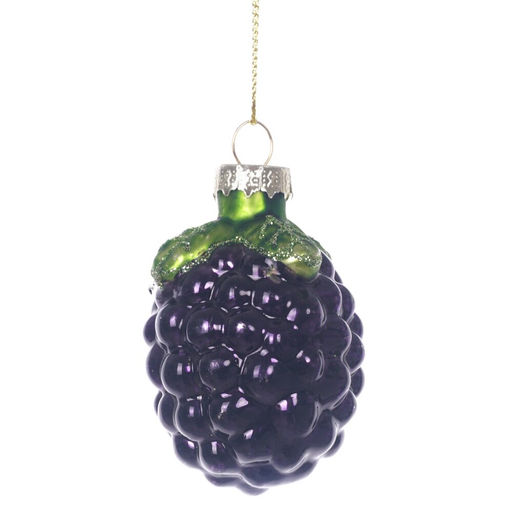 Украшение новогоднее "Ежевика", L4,5 W4,5 H7 см