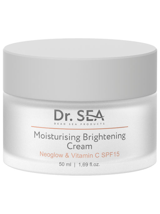 1006 Dr.Sea Увлажняющий крем с комплексом NEOGLOW и витамином С "Сияние кожи" SPF15, 50 мл