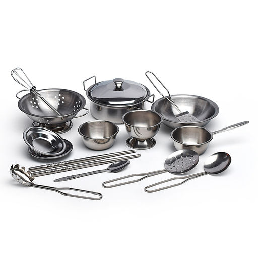 Набор детской посуды "Шеф поварёнок" в контейнере