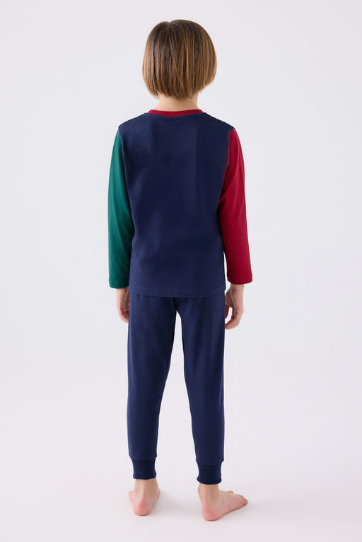 Erkek _ocuk Lacivert Pijama Tak_m_ Sepette S_rpriz _ndirim - U.s. polo assn фото 3