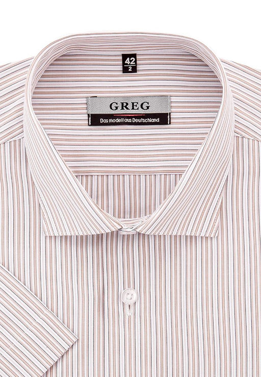 Сорочка мужская короткий рукав GREG Gb151/109/526/Z