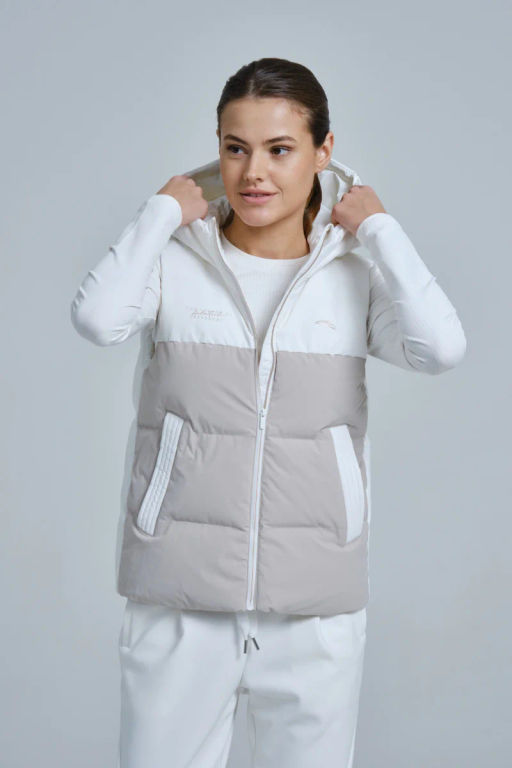 Пуховый жилет Белый - Anta sport фото 9