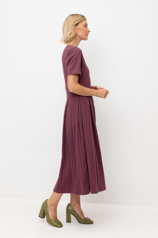 ЕВТ 5045/сливовое вино платье жен