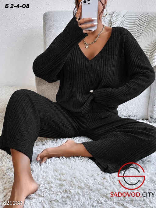 Теплый женский костюм двойка - Bruno фото 4