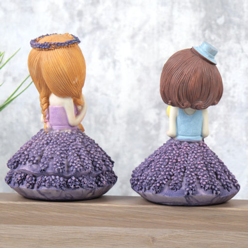 Фигурка Лаванда висячие ножки 2 штуки набор 22 см / 9638 /уп 48/ - Галеонтрейд фото 4