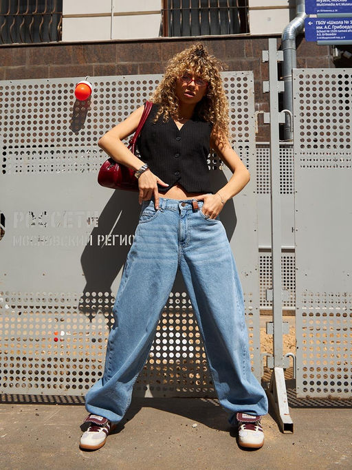 Женские джинсы арт. 19843 - F5 фото 12